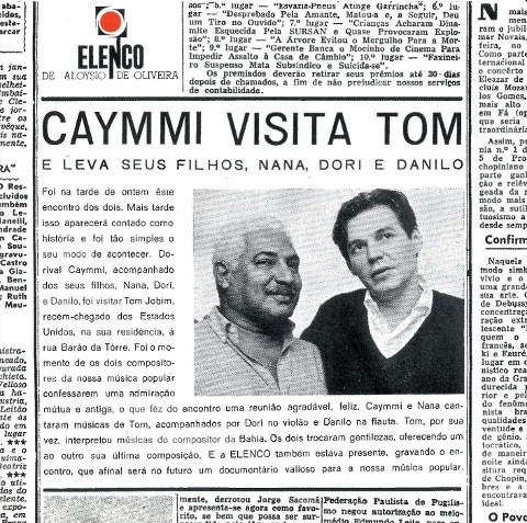 DORIVAL  CAYMMI - TOM JOBIM