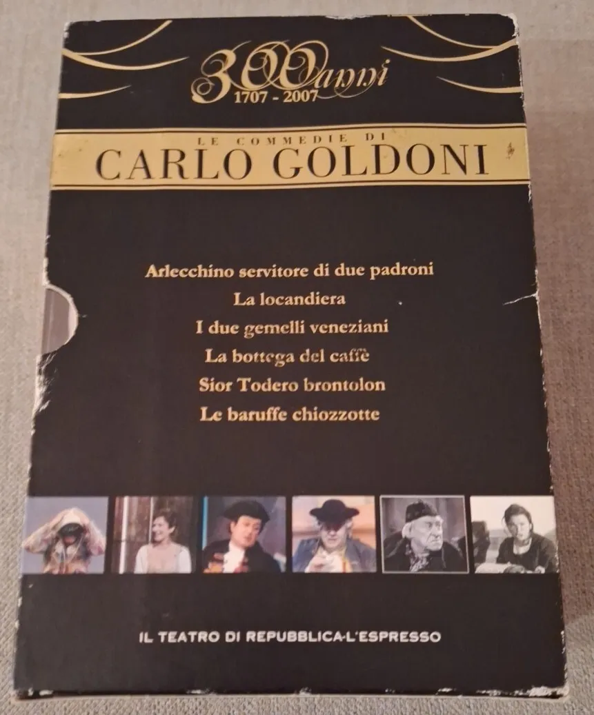 LE COMMEDIE DI CARLO GOLDONI (6DVD)