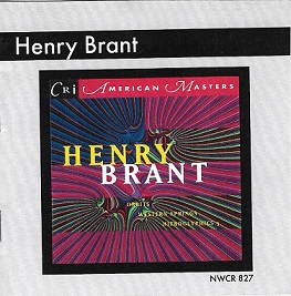 BRANT,HENRY